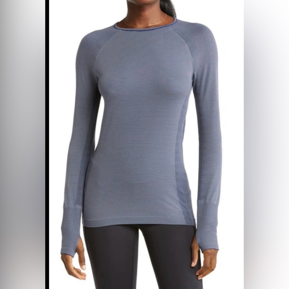 Zella seamless long sleeve workout top NEW!